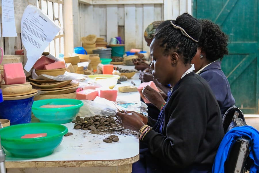 Kazuri Beads Factory en Nairobi, Kenia