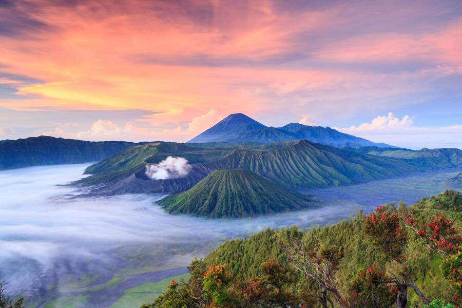 Volcán Bromo, Java, ruta de 15 días por Indonesia