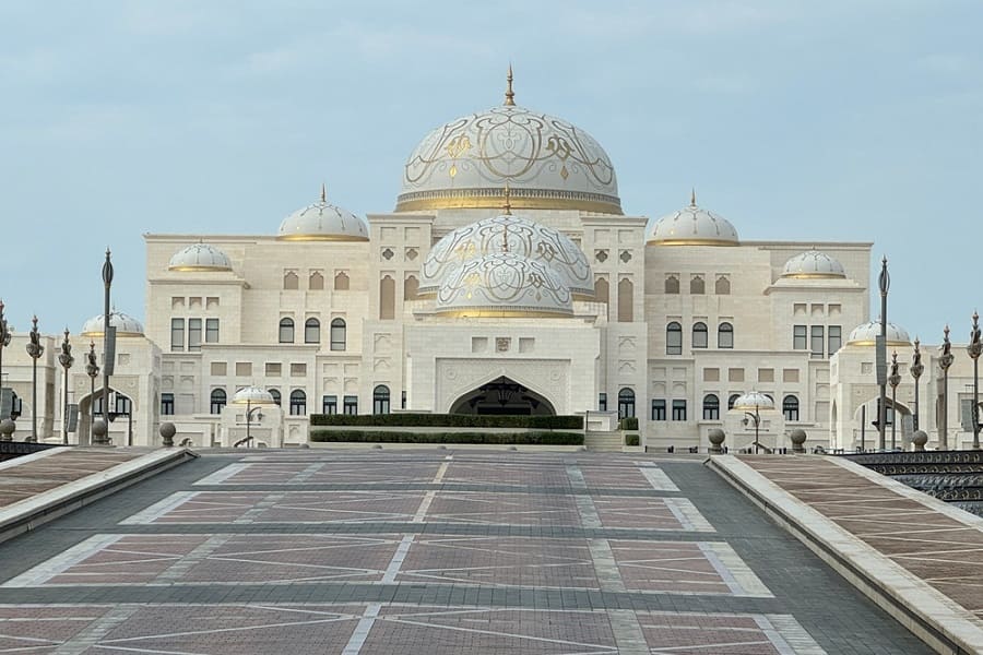 Palacio presidencial Qasr Al-Watan en Abu Dhabi