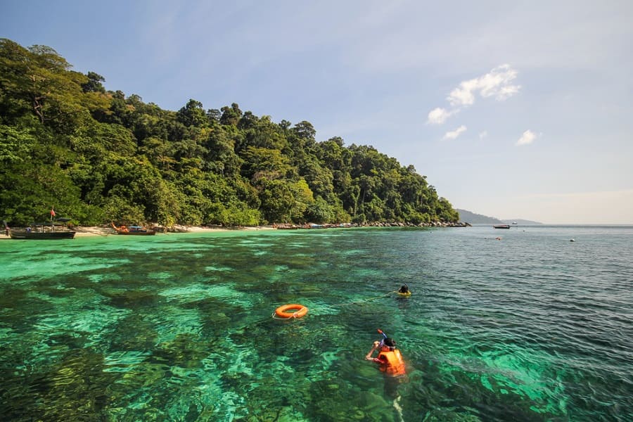 Isla de Koh Adang en Tailandia