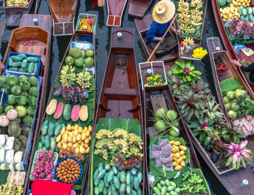 Mercados flotantes de Tailandia: tradición entre canales
