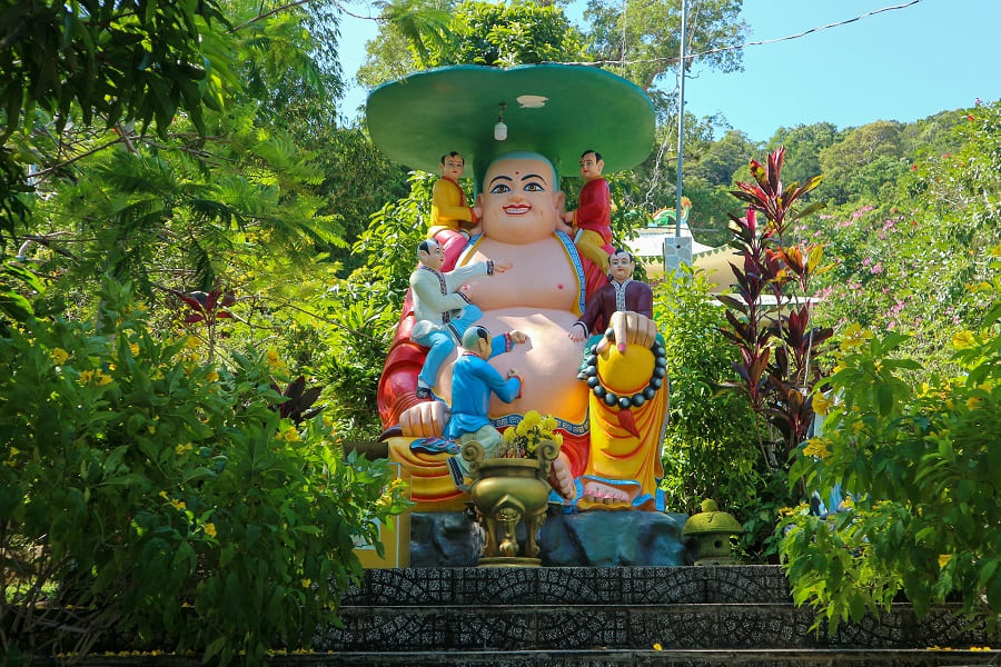 Pagoda de Su Muon en la isla de Phu Quoc.