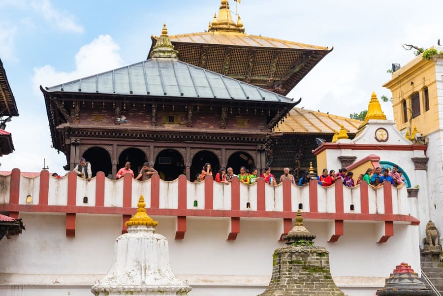 Templo Pashupatinath en Katmandú, Nepal