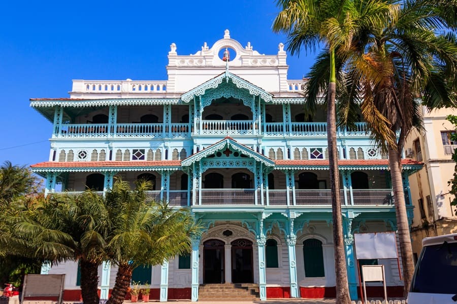 Edificio del Antiguo Dispensario en Stone Town, Zanzíbar