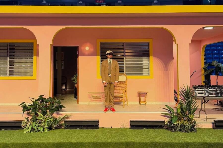 "La Casita" del concierto de Bad Bunny